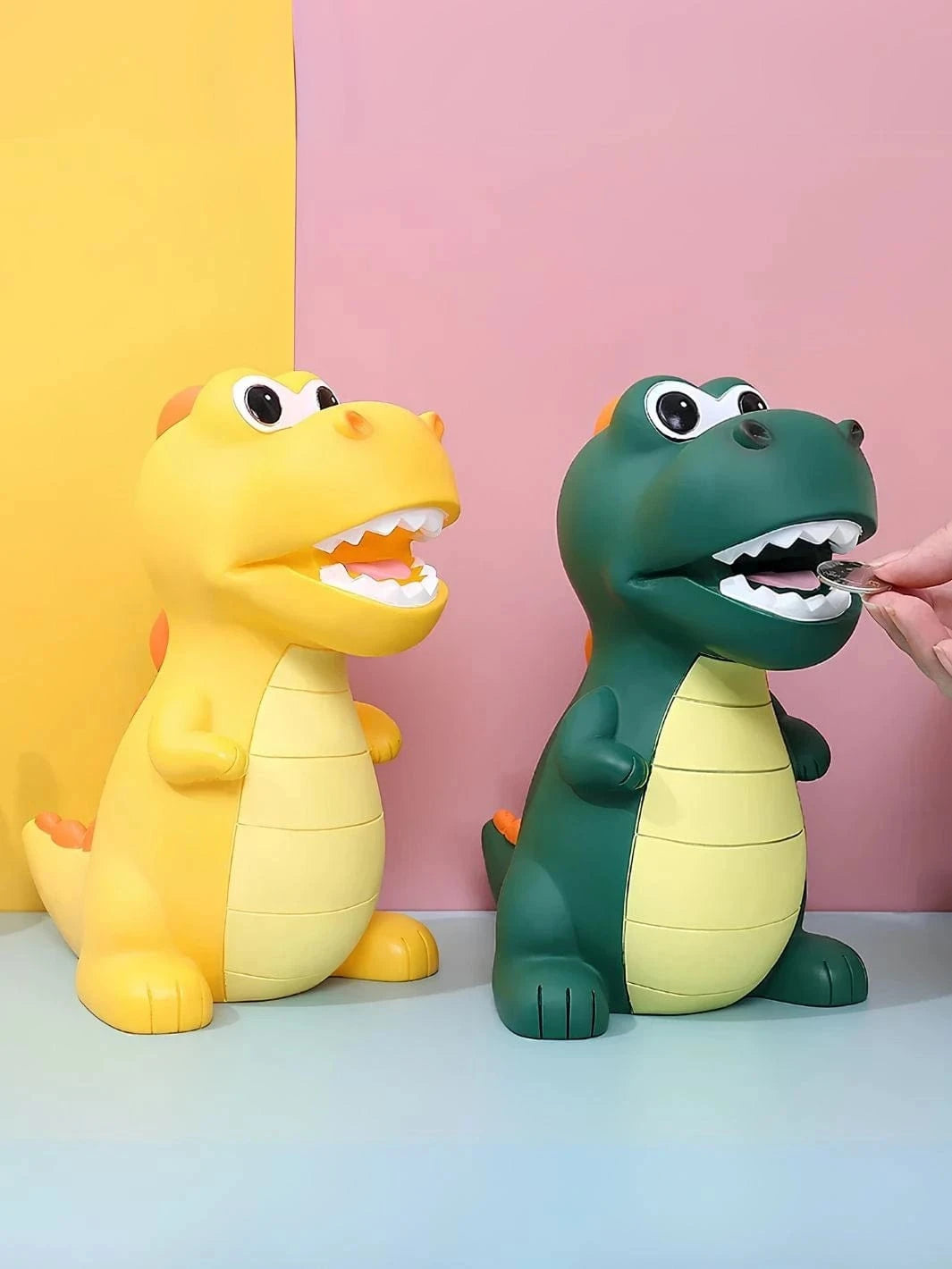 Tirelire garçon dinosaure