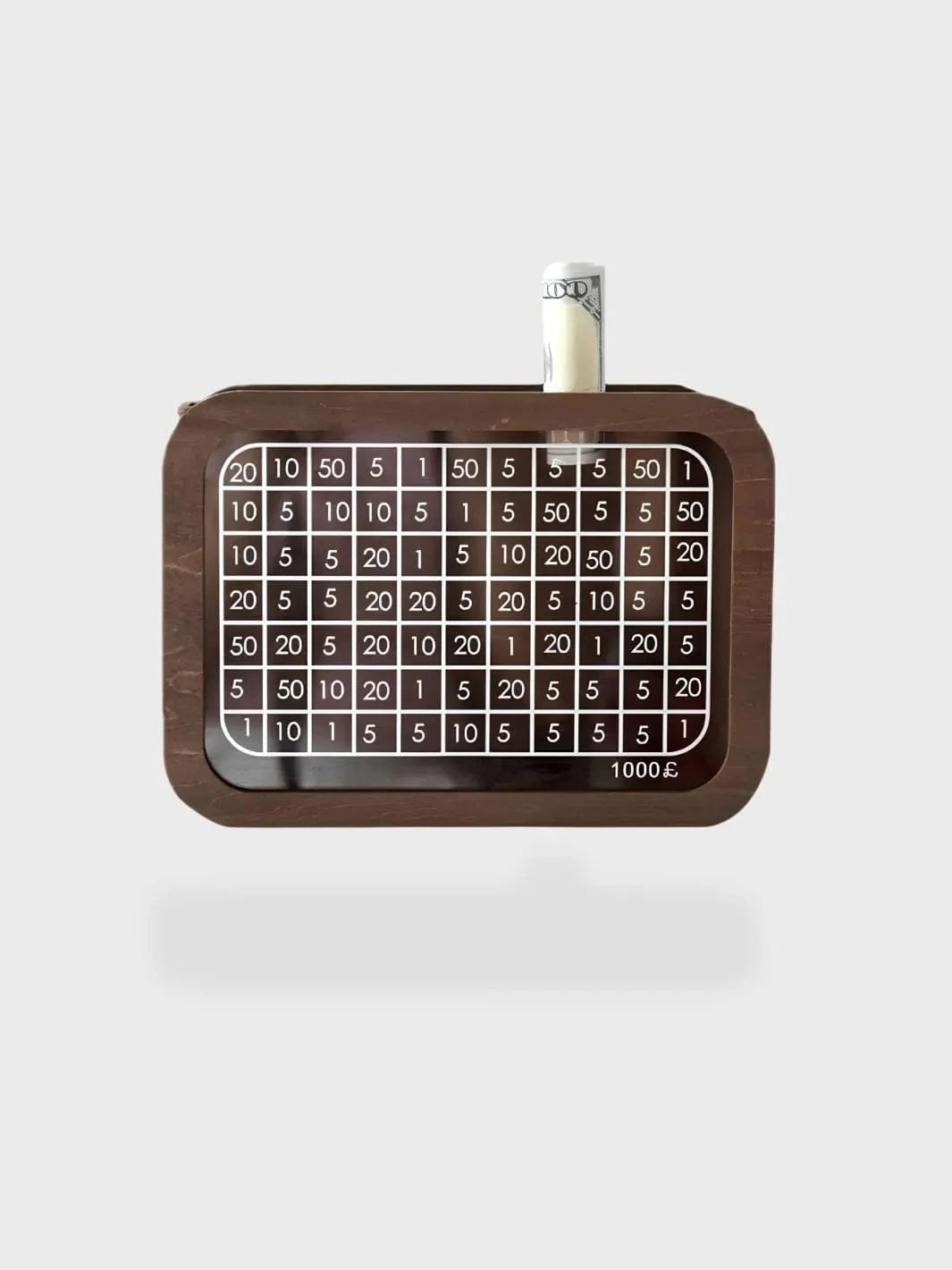 Tirelire japonaise transparente 1000 GBP