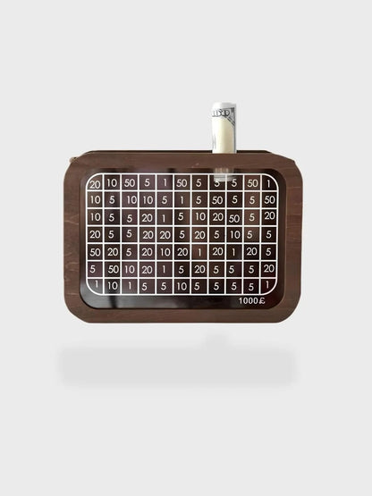 Tirelire japonaise transparente 1000 GBP