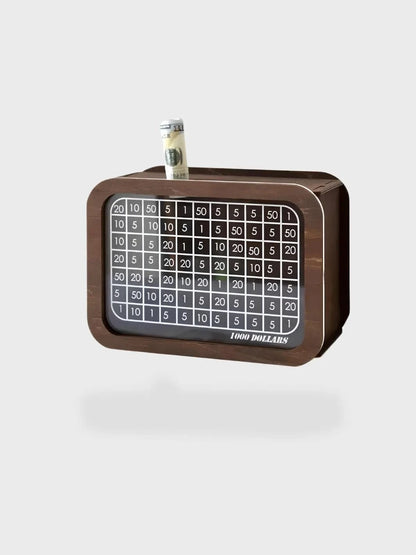 Tirelire japonaise transparente 1000 USD