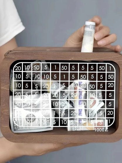 Tirelire japonaise transparente