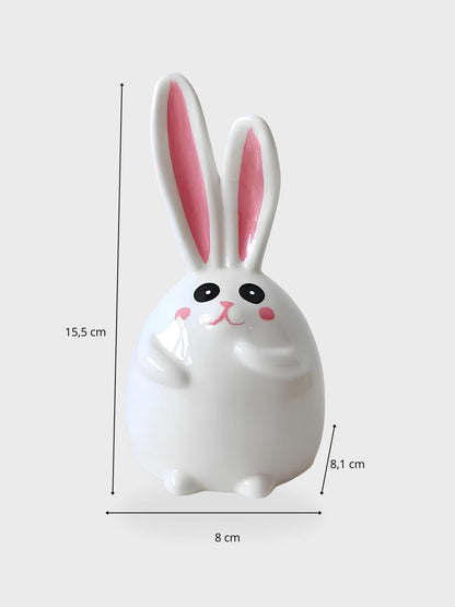 Tirelire Lapin blanc