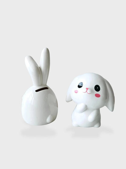 Tirelire Lapin blanc