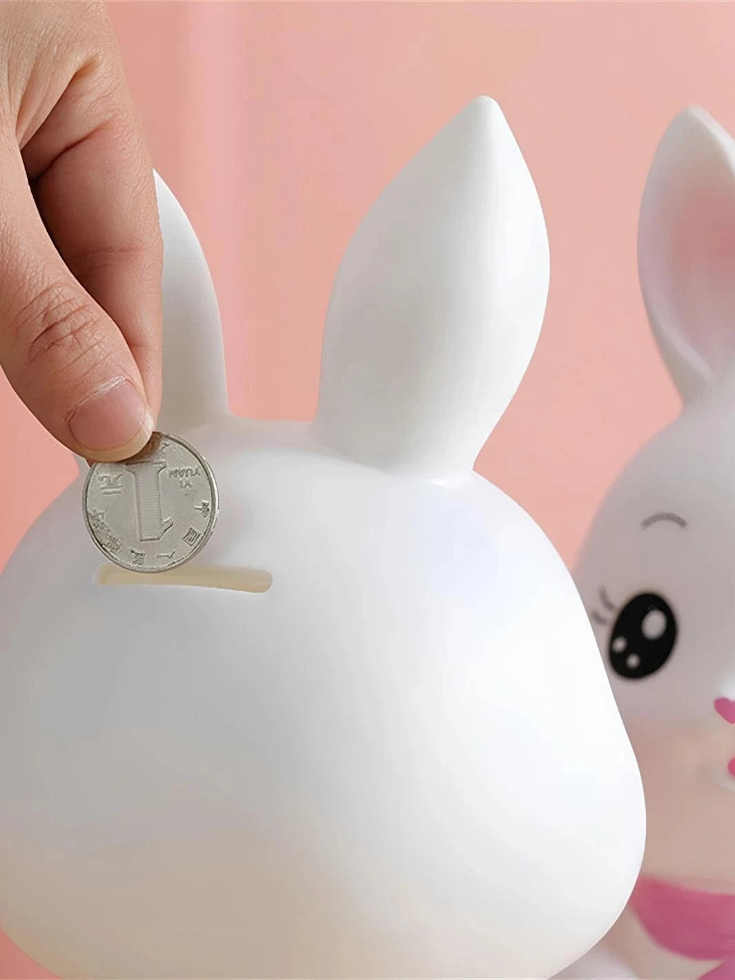 Tirelire lapin mignon