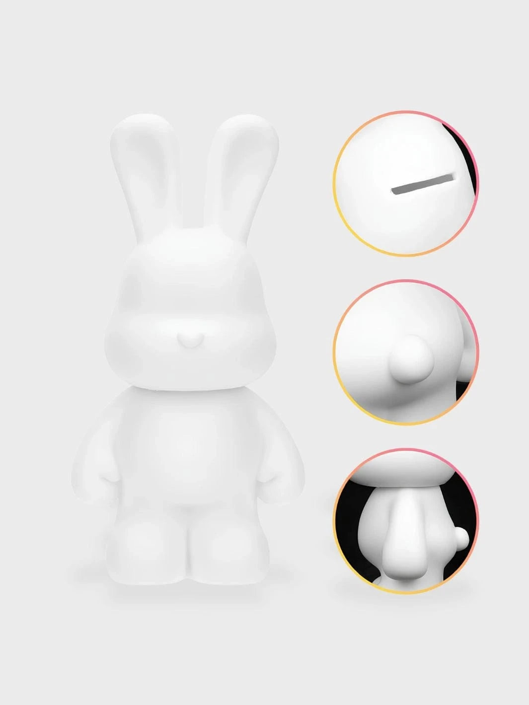 Tirelire lapin personnalisé