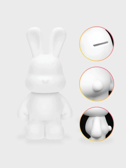 Tirelire lapin personnalisé