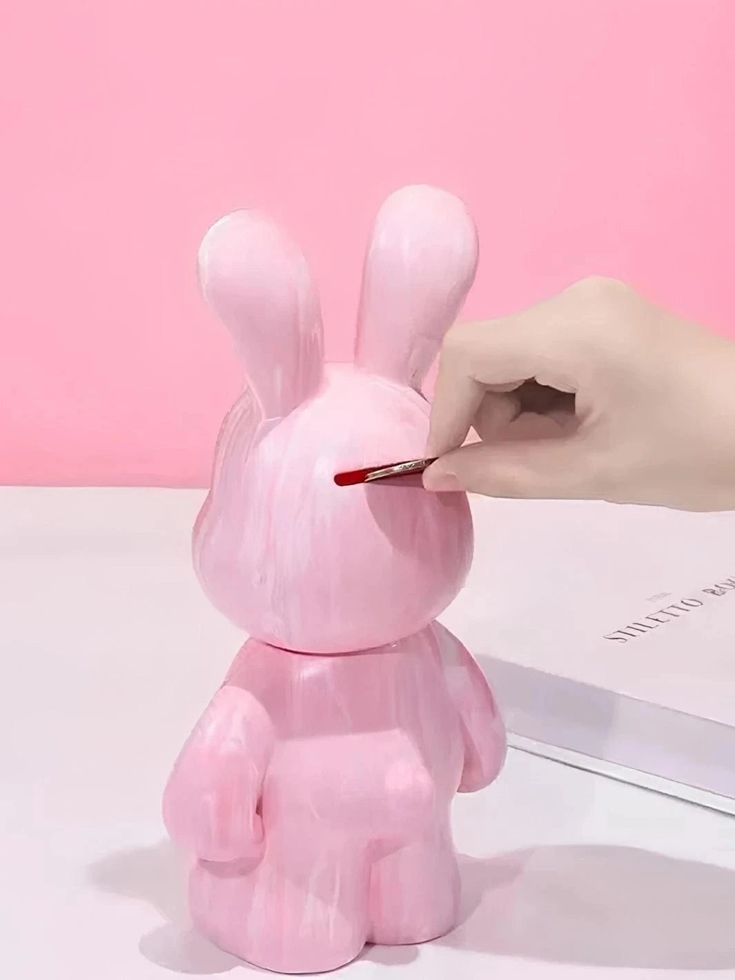 Tirelire lapin personnalisé