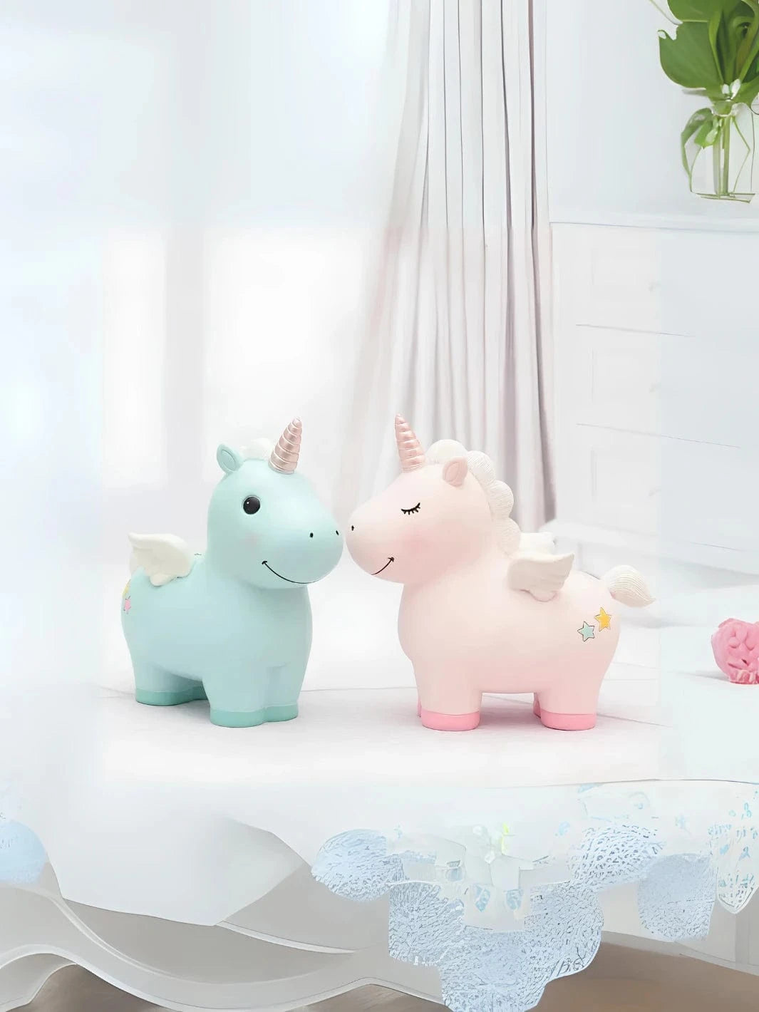 Tirelire licorne enfant