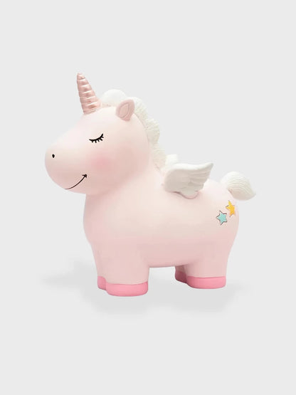Tirelire licorne enfant Rose