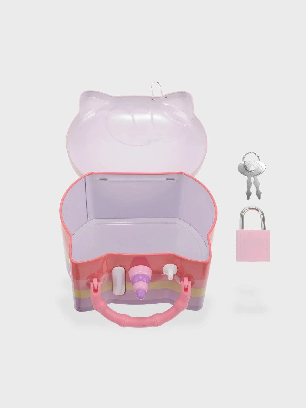 Tirelire Licorne rose