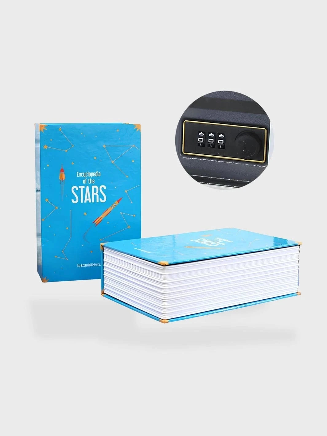 Tirelire livre à code Bleu