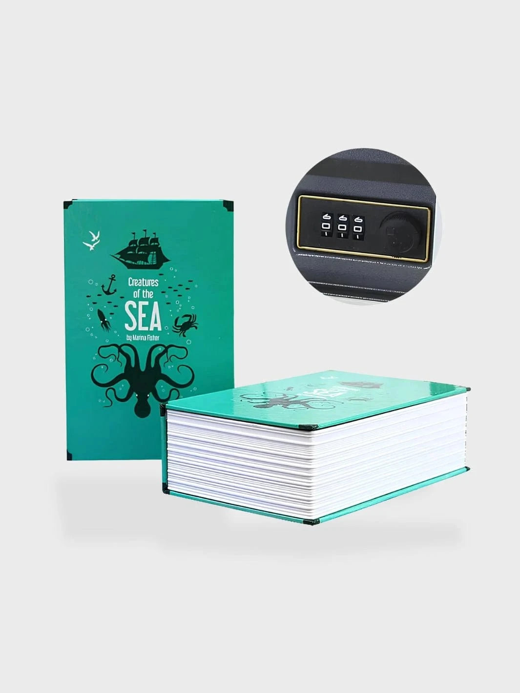 Tirelire livre à code Vert