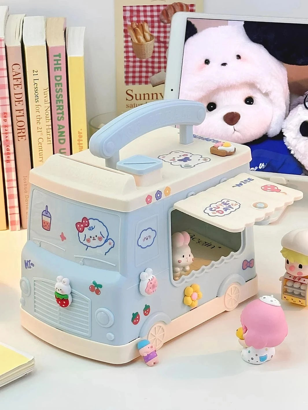 Tirelire magasin Bleu