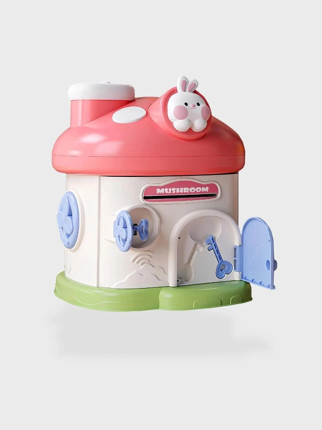 Tirelire maison champignon