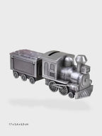Tirelire métal argenté V2