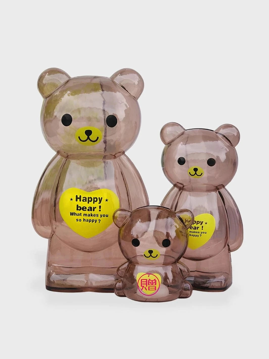 Tirelire Ours marron Famille