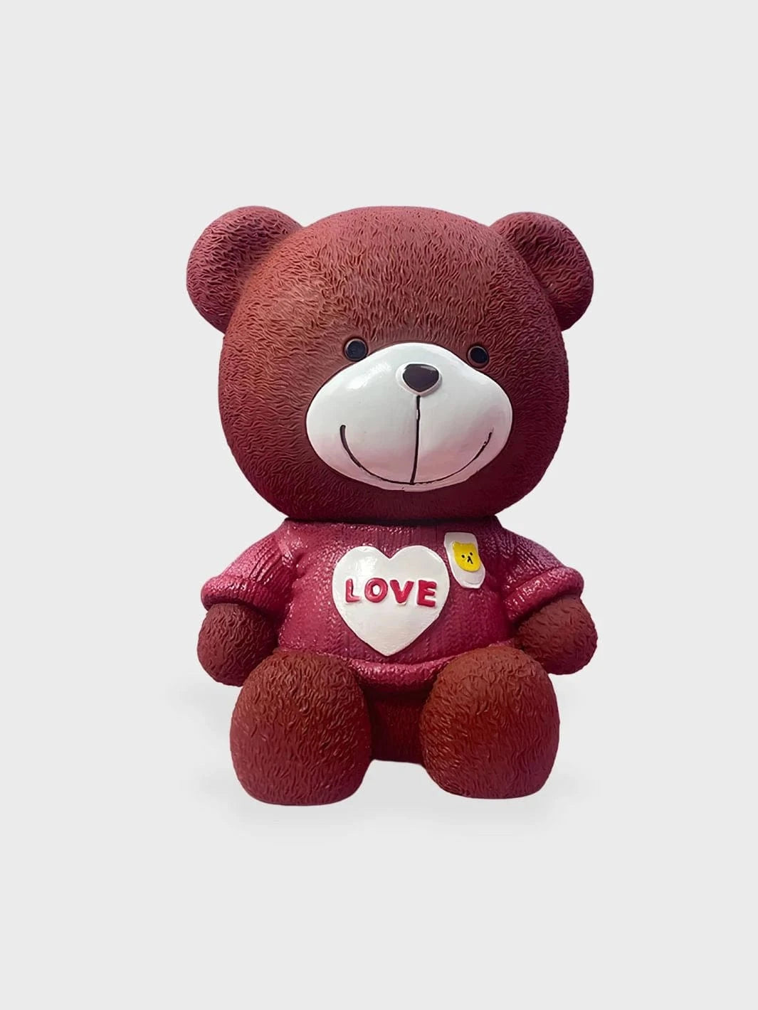 Tirelire Ours mignon Rouge