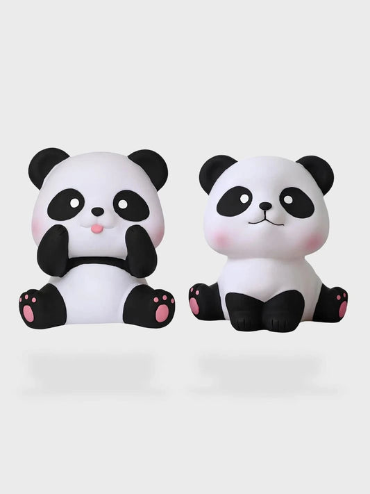 Tirelire panda pièce