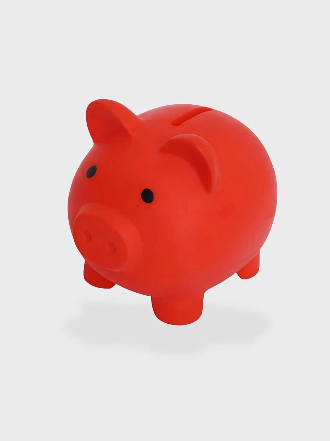 Tirelire petit cochon Rouge