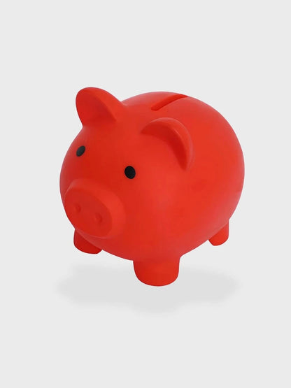 Tirelire petit cochon Rouge