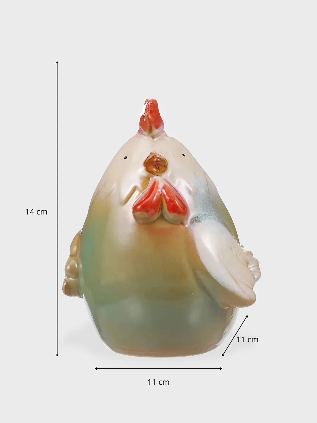 Tirelire Poulet Vert