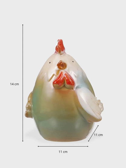 Tirelire Poulet Vert