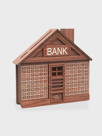 Tirelire pour économiser Marron / 1000