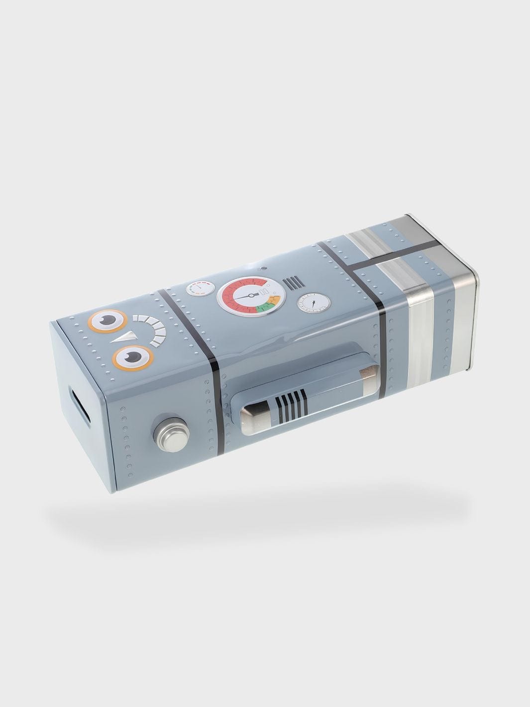 Tirelire Robot Gris