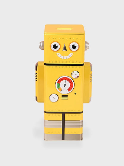 Tirelire Robot Jaune