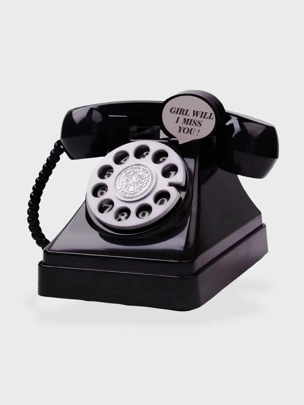 Tirelire téléphone Noir