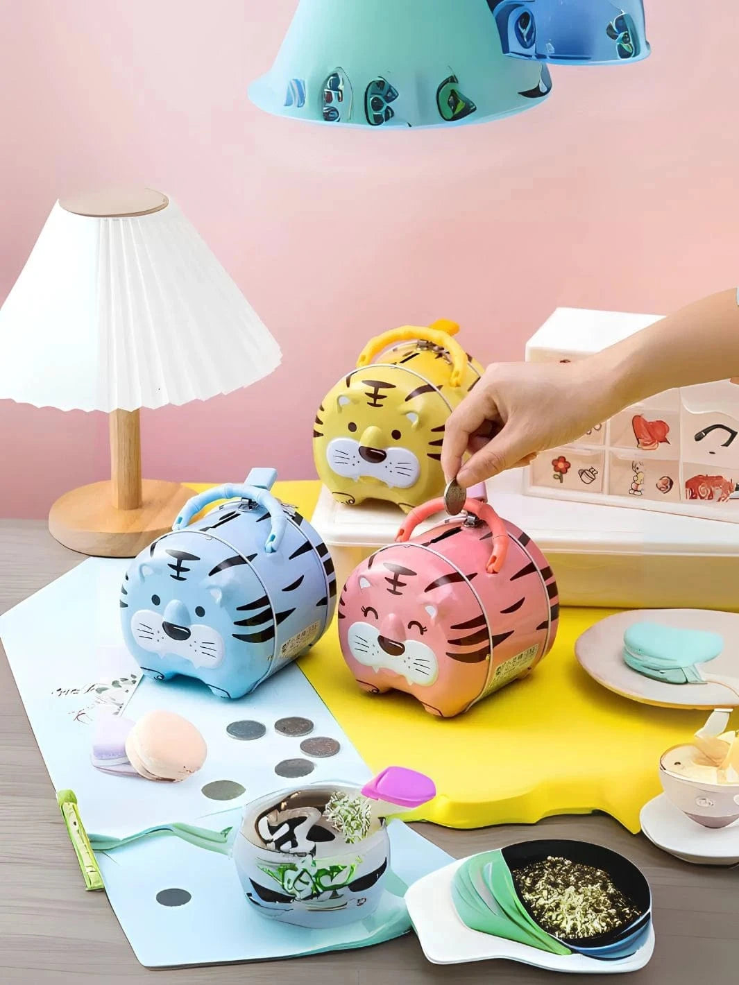 Tirelire Tigre enfant