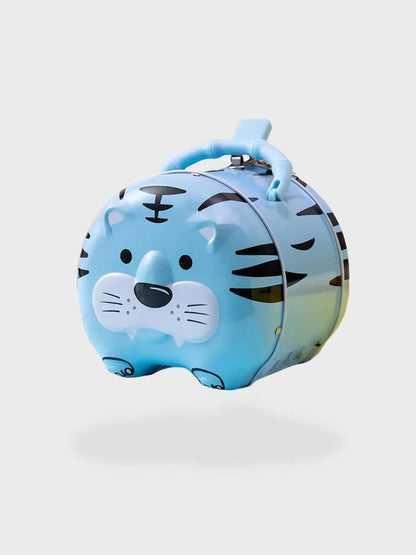 Tirelire Tigre enfant Bleu
