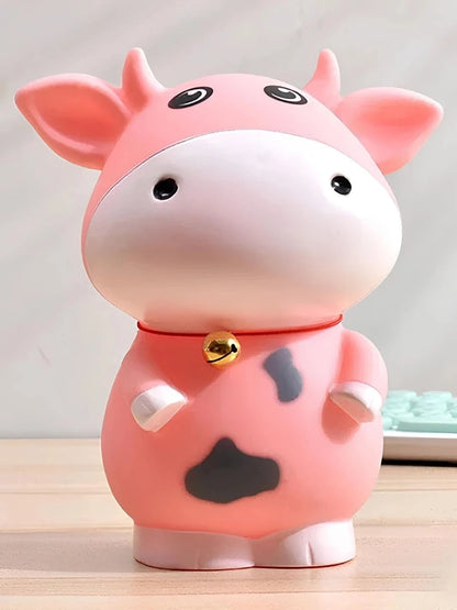 Tirelire vache multicolore