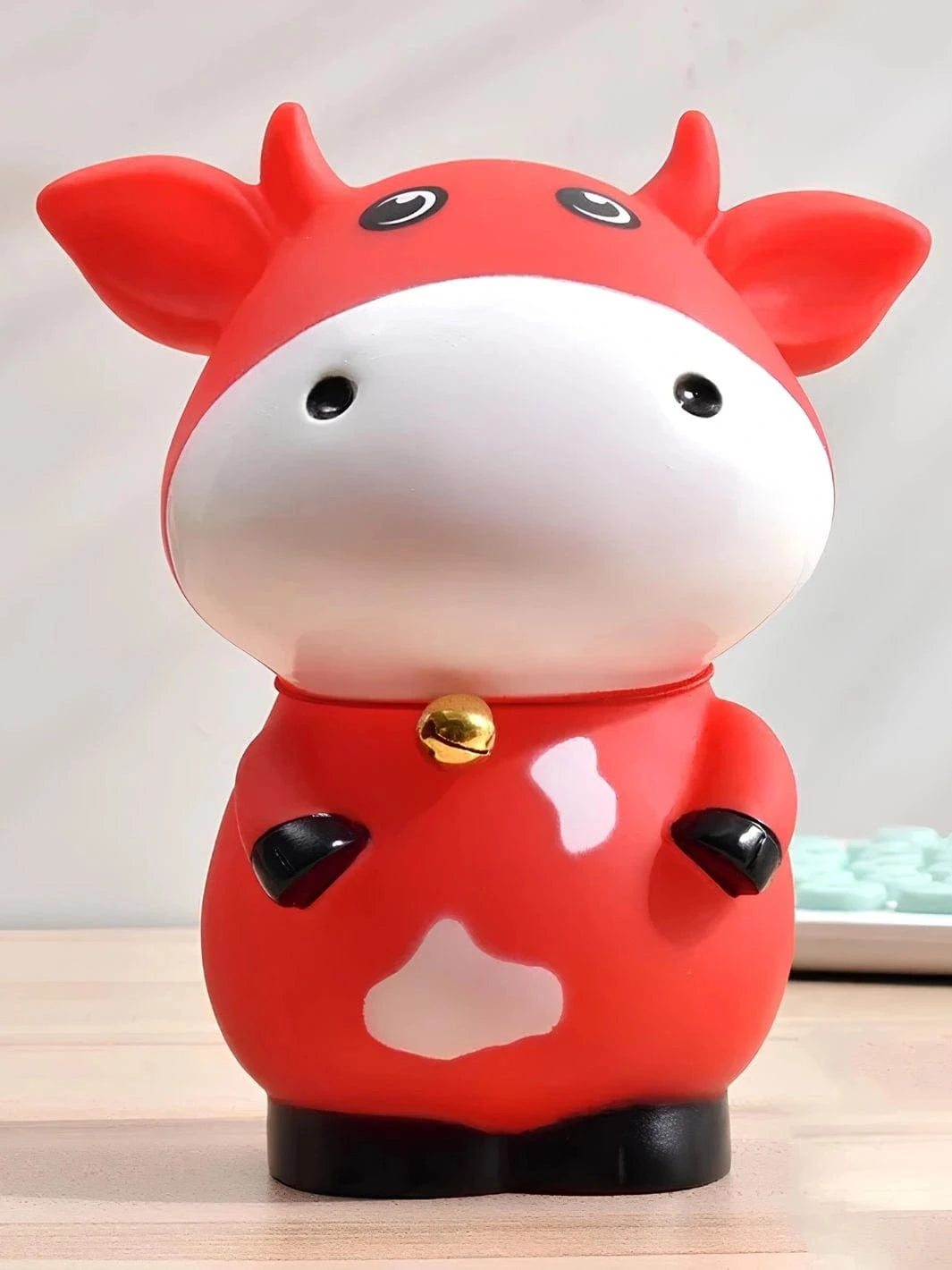 Tirelire vache multicolore