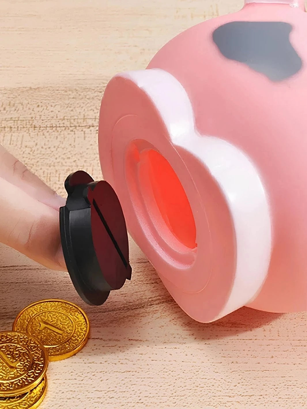 Tirelire vache multicolore