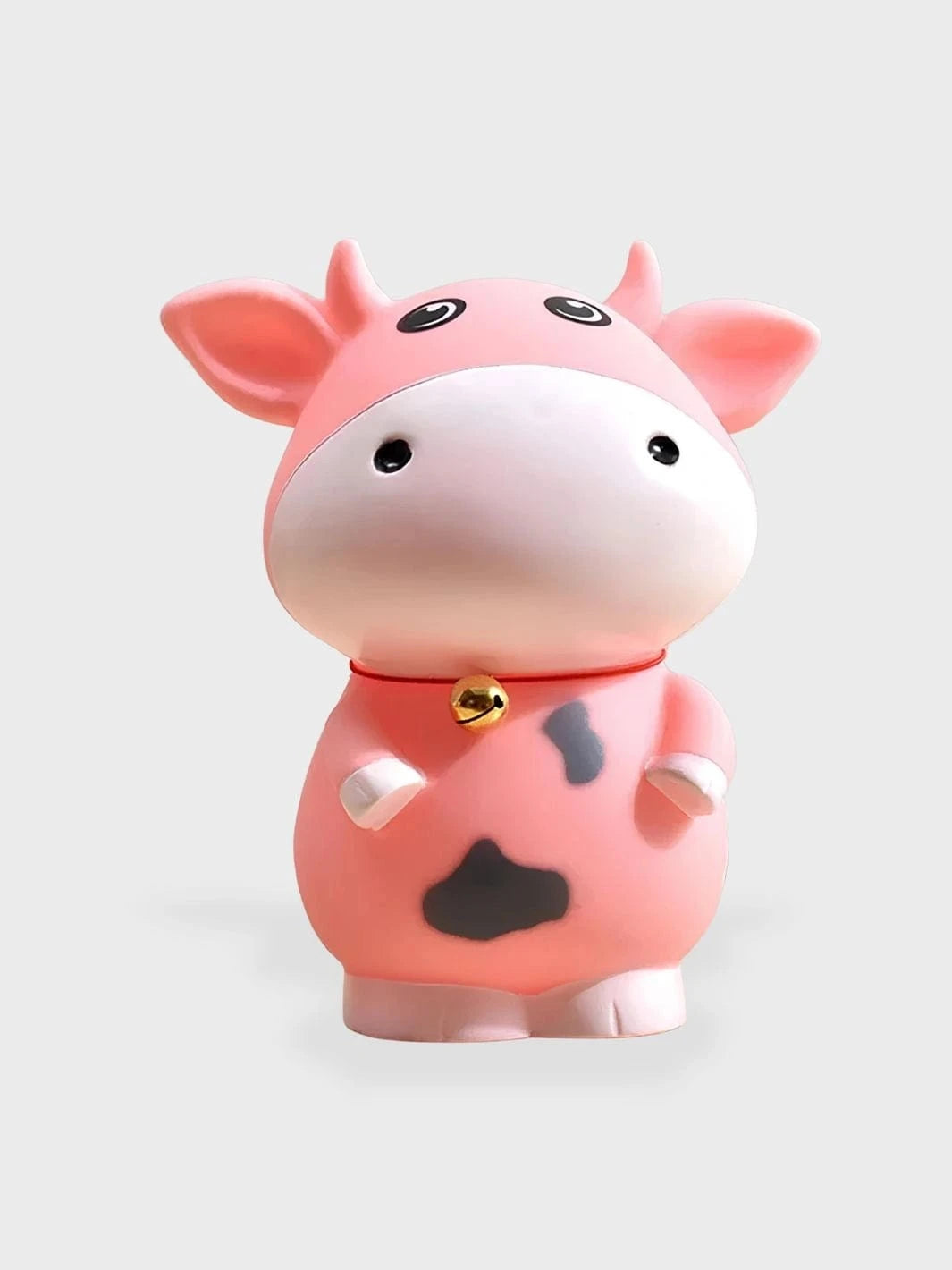 Tirelire vache multicolore Rose / 11 x 14 cm