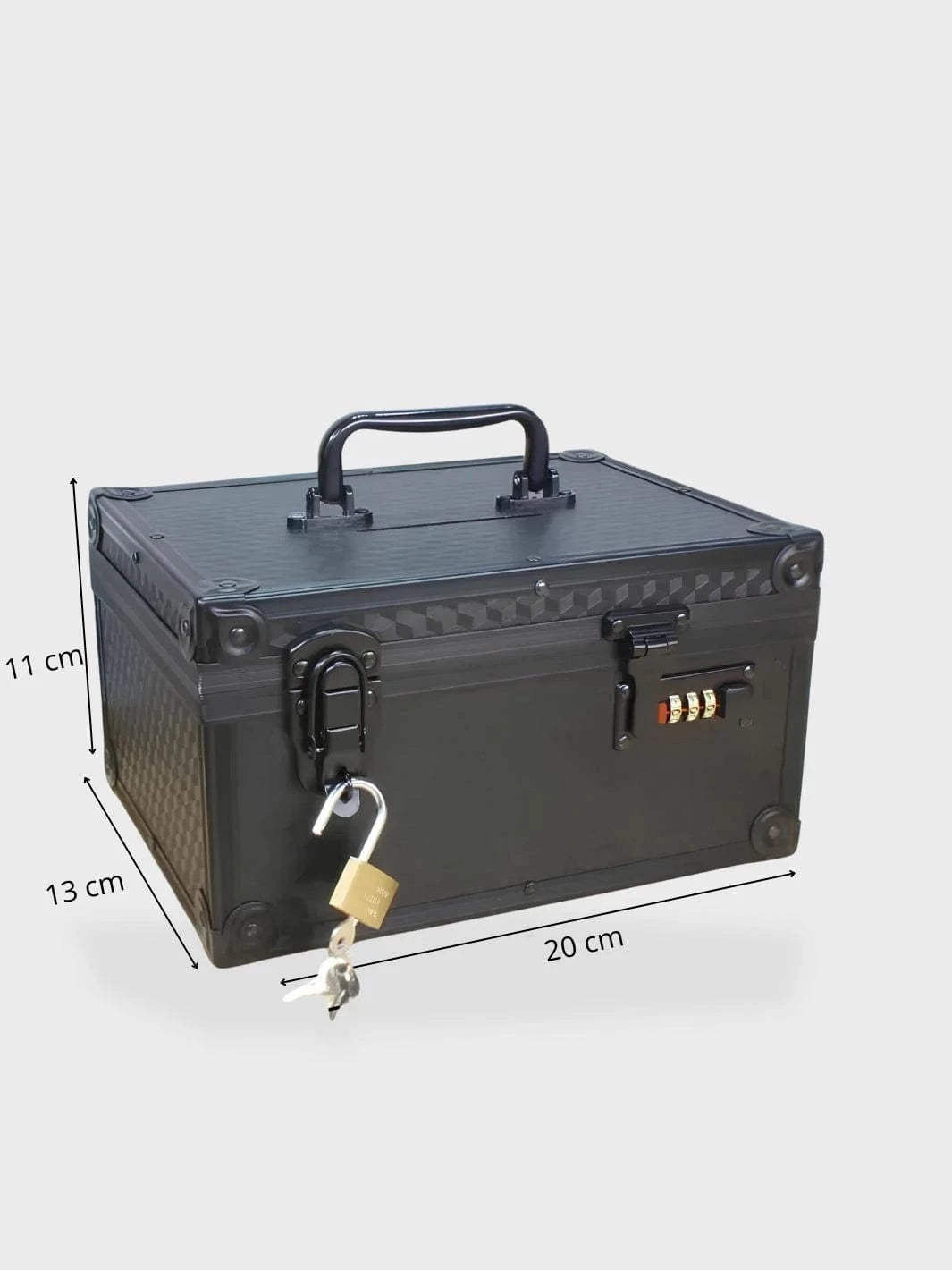 Tirelire valise Noir / S