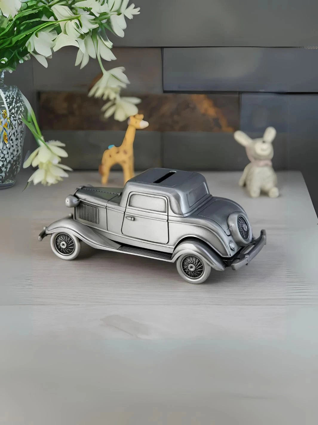 Tirelire voiture ancêtre