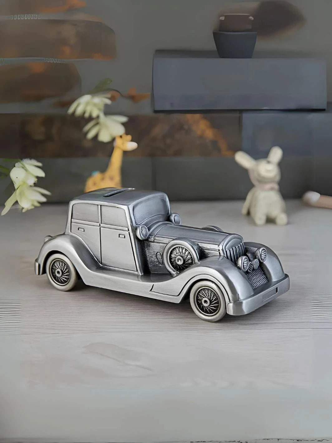 Tirelire voiture ancêtre