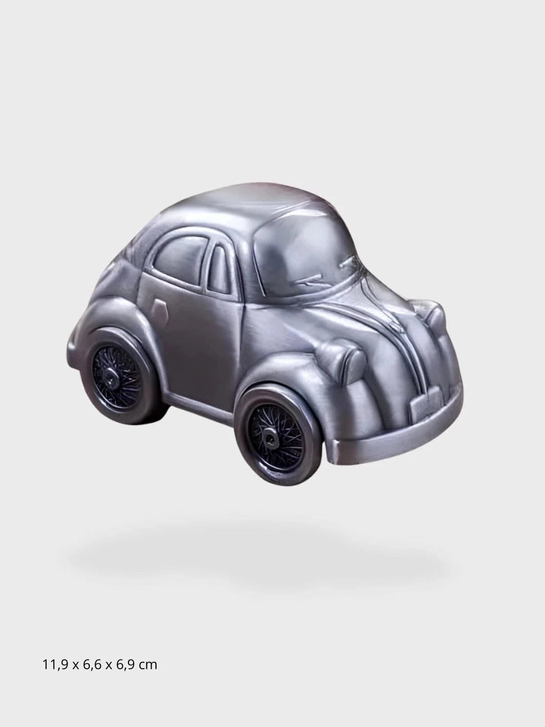 Tirelire voiture argent V1