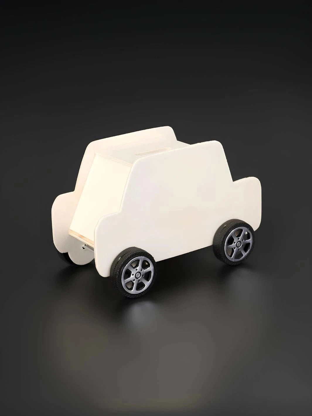 Tirelire voiture en bois